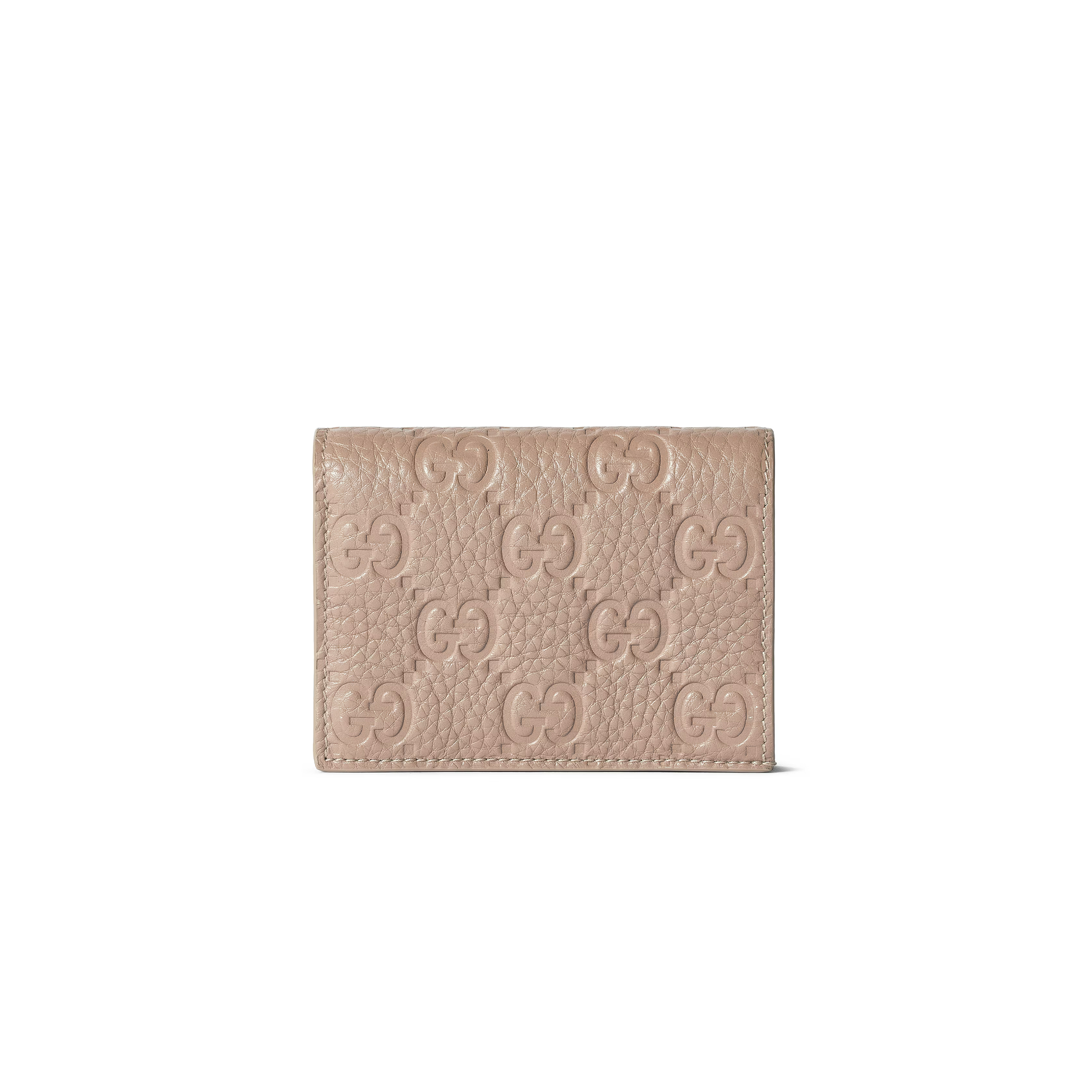 GUCCI GG EMBLEM MINI WALLET 815901AAEEM1523 (11*9*3cm)